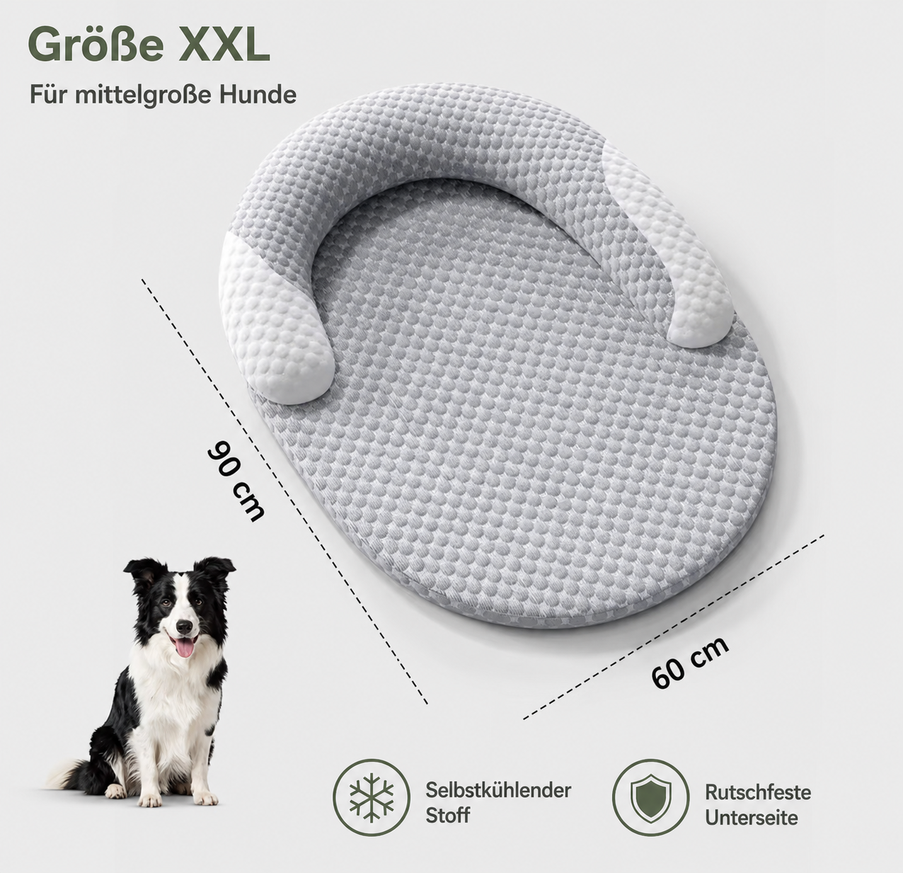 Premium Kühlmatte für Hunde und Katzen